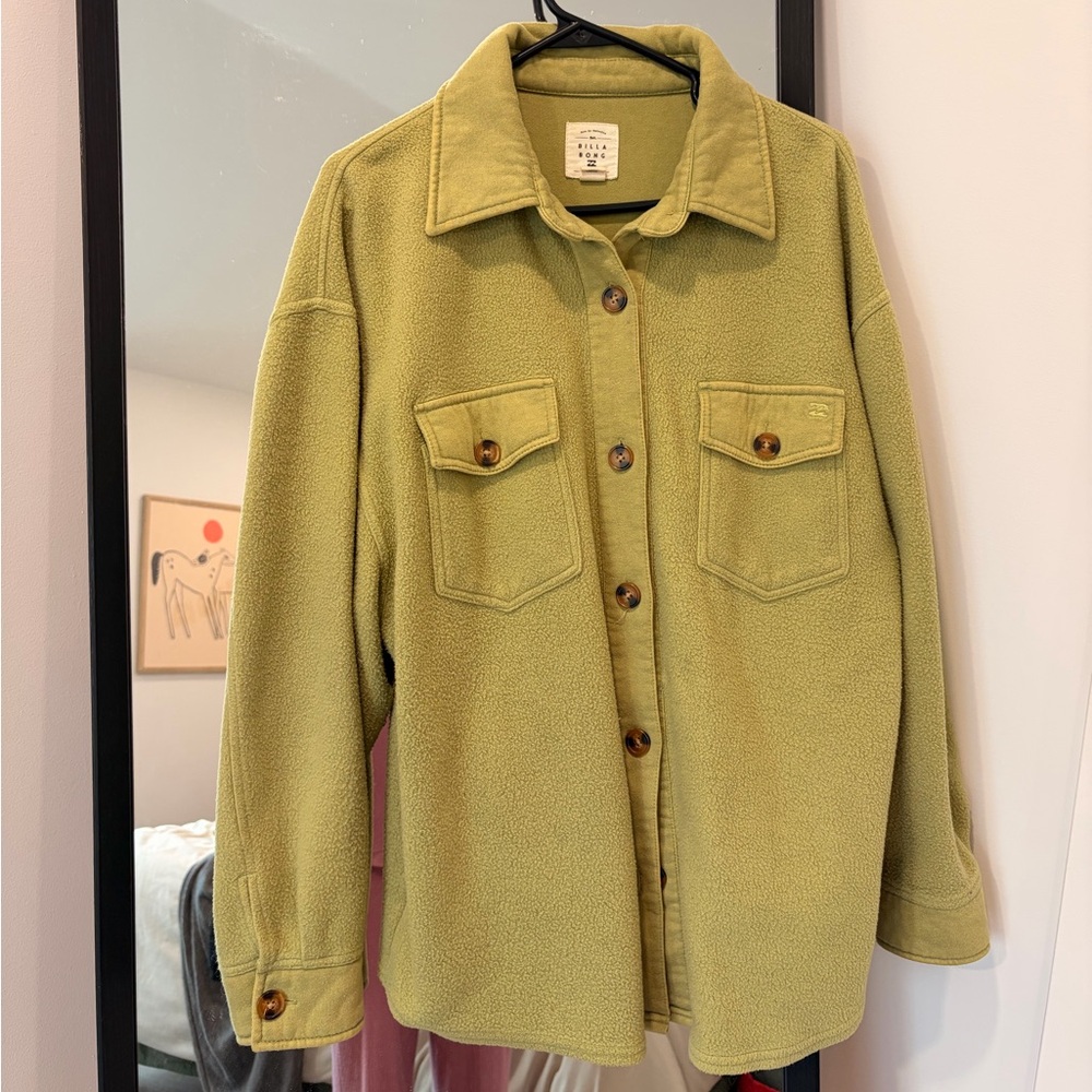 Billabong Fleece Flannel Green
